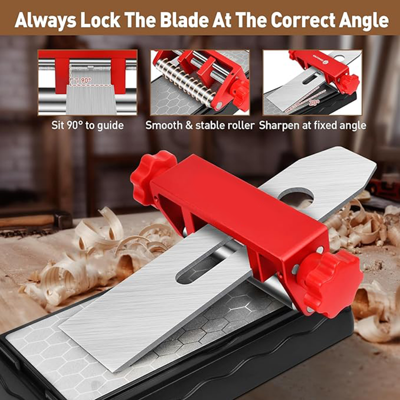 🔥 Limited-Time 50% OFF – Professional Honing Guide System, Precision Angle Jig for Woodworking Chisels & Hand Planes, Durable Metal Construction, Fits 2.5mm–71mm Blades