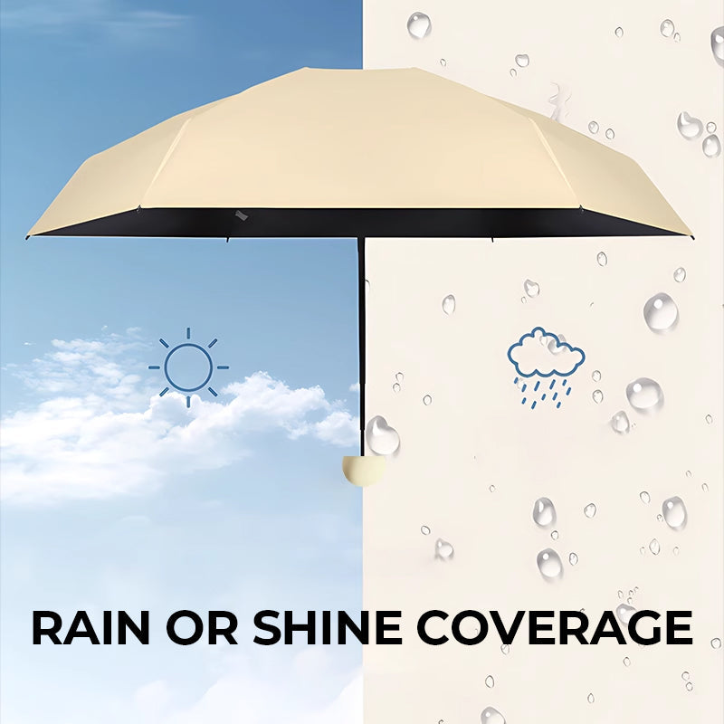 ✨ Ultra-lekki przenośny parasol przeciwsłoneczny – Ochrona UPF50+ przed słońcem i deszczem! ✨