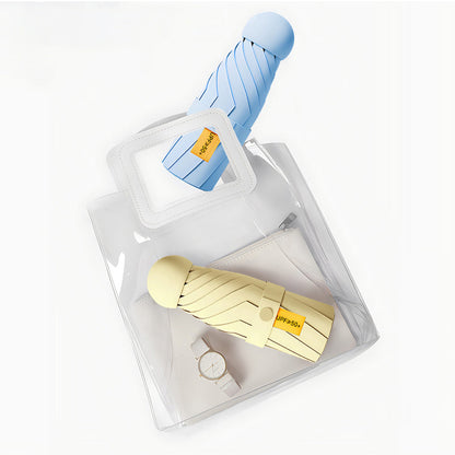 ✨ Ultra-lekki przenośny parasol przeciwsłoneczny – Ochrona UPF50+ przed słońcem i deszczem! ✨