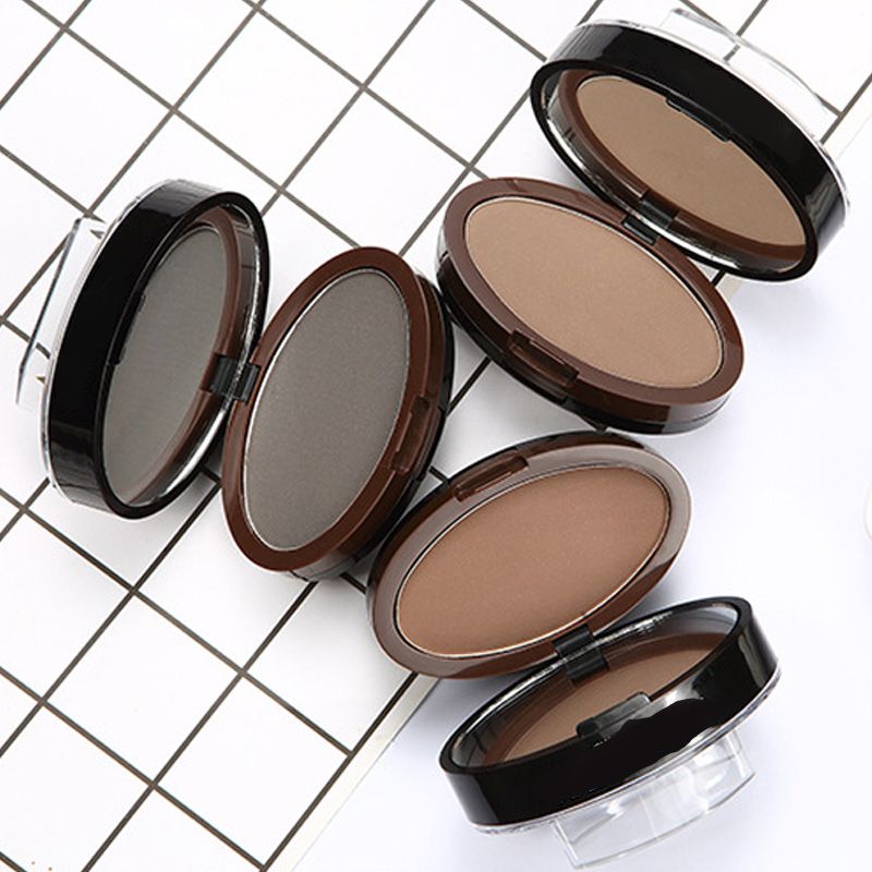 【1+1 gratis】💄 Profesjonalny zestaw do malowania brwi – dwukolorowy puder zapewniający idealny kształt brwi