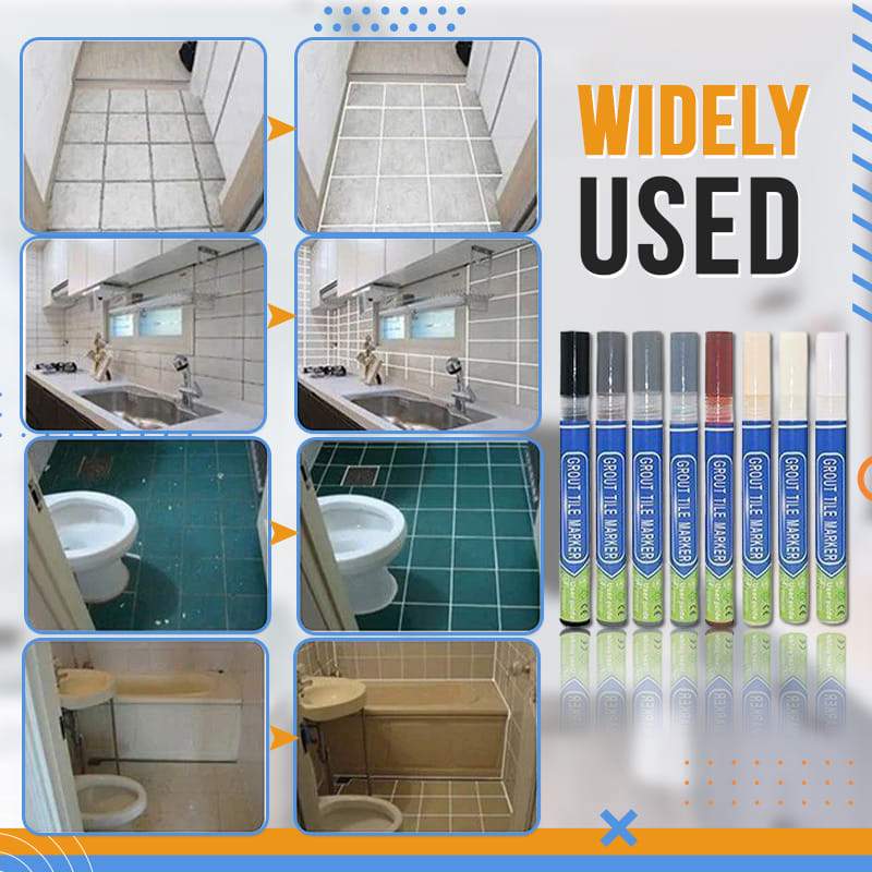 🥳HIT SPRZEDAŻY 2026🥳💞Ponad 50 tys. sprzedanych sztuk!🛁✨ 50% taniej! Kolorowy pisak do renowacji fug – maskuje ciemne, zagrzybione spoiny i przywraca im wygląd nowości. Formuła na bazie wody, nietoksyczna – odświeżony wygląd w kilka minut! 🖊️🧴