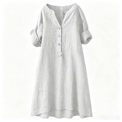 🔥 50% ZNIŻKI TYLKO DZIŚ – OGRANICZONA ILOŚĆ! 🔥  ✨ Komfortowa Tunika z Dekoltem w Szpic – Styl na Każdy Dzień! ✨