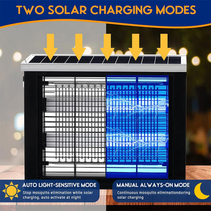 🏆Nowości 2026 – 50% zniżki!🔥Wysokowydajna solarna pułapka na owady 3500 V do użytku wewnątrz i na zewnątrz | Zwalczaj komary w dzień i w nocy – zasilana energią słoneczną, bez substancji chemicznych, natychmiastowe zabijanie przy napięciu 3500 V ⚡🦟✨