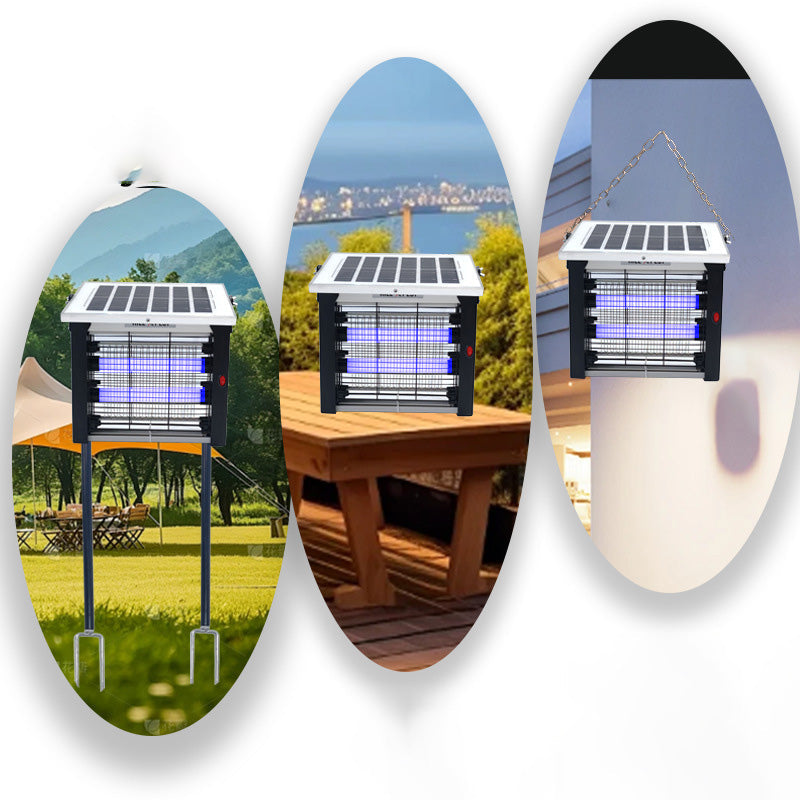 🏆Nowości 2026 – 50% zniżki!🔥Wysokowydajna solarna pułapka na owady 3500 V do użytku wewnątrz i na zewnątrz | Zwalczaj komary w dzień i w nocy – zasilana energią słoneczną, bez substancji chemicznych, natychmiastowe zabijanie przy napięciu 3500 V ⚡🦟✨