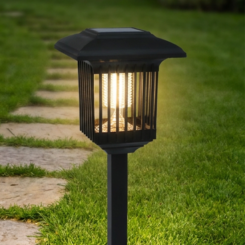✨ Słoneczna Lampa Zabijająca Komary – Bezprzewodowa, Ochronna i Ekologiczna! ✨