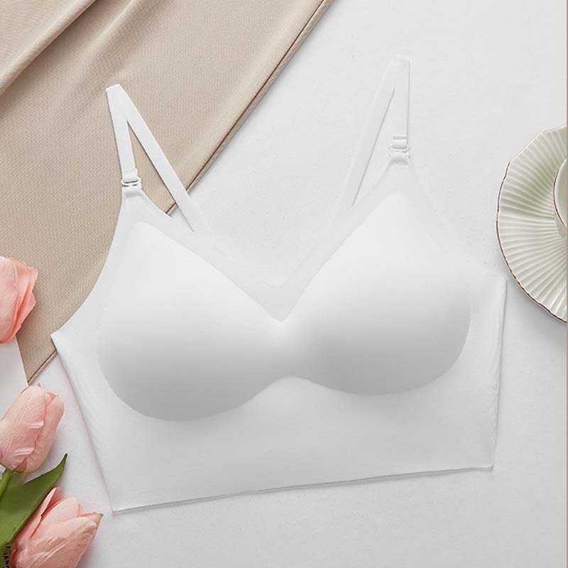 👙🌹 50% RABATU! Biustonosz bez szwów z odkrytymi plecami w kształcie litery U – niewidoczny, wygodny i idealny pod obcisłe ubrania 💫