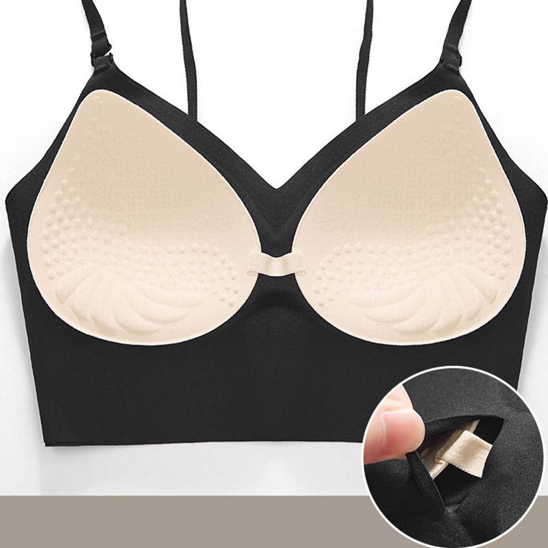 👙🌹 50% RABATU! Biustonosz bez szwów z odkrytymi plecami w kształcie litery U – niewidoczny, wygodny i idealny pod obcisłe ubrania 💫