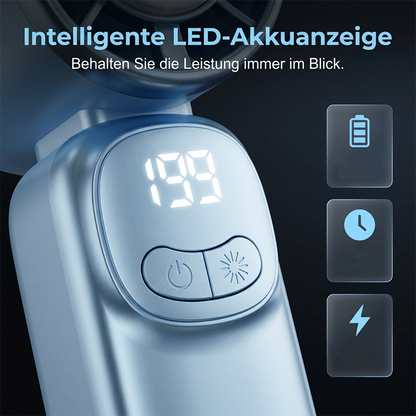 ✨ Przenośny Wentylator Turbo Mini – Szybkie Chłodzenie, Cichy i Poręczny! ✨