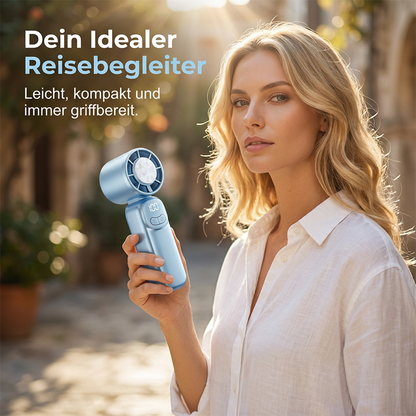 ✨ Przenośny Wentylator Turbo Mini – Szybkie Chłodzenie, Cichy i Poręczny! ✨