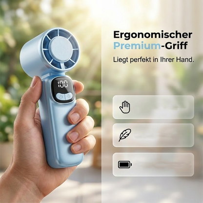 ✨ Przenośny Wentylator Turbo Mini – Szybkie Chłodzenie, Cichy i Poręczny! ✨