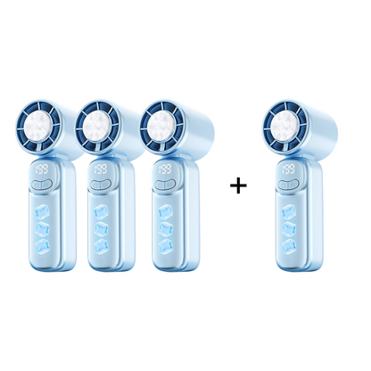 ✨ Przenośny Wentylator Turbo Mini – Szybkie Chłodzenie, Cichy i Poręczny! ✨