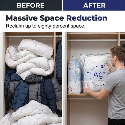 📦💨 Worki próżniowe do przechowywania kołder i ubrań – oszczędzaj miejsce! 🧺🔽