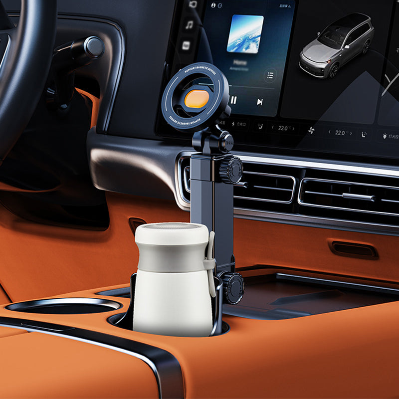 📱🥤 Uchwyt na napoje i telefon do auta – 360°, wygodna obsługa, uniwersalny – Płatność przy odbiorze 🚗✨