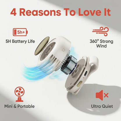 🧣💨 50% ZNIŻKI! Wentylator bezłopatkowy – ultralekki i z funkcją szybkiego ładowania w 1,5 godziny ⚡🌀
