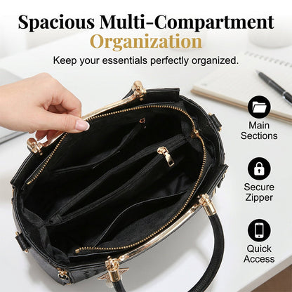 💞Elegancka damska torebka z paskiem na ramię👜