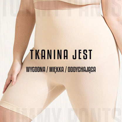 Spodnie z wysokim stanem na brzuchu