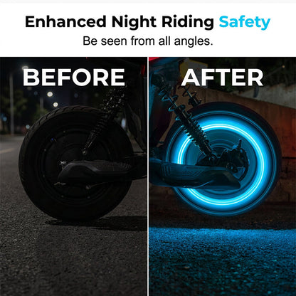 Bezkablowa lampka na zakrętkę zaworu opony do motocykla