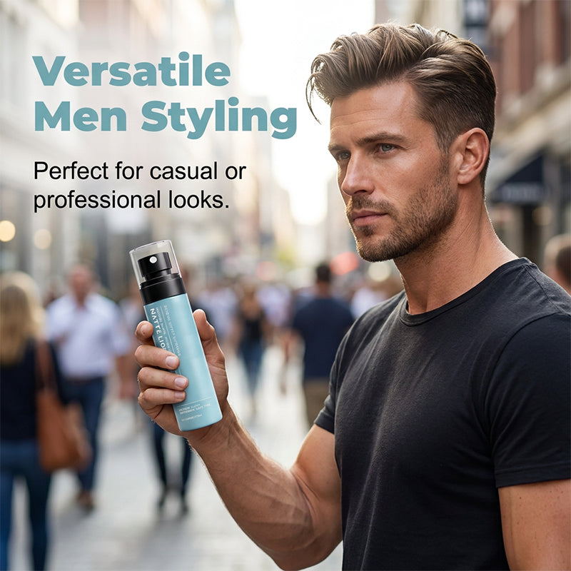 🔥Ostatni dzień ograniczonej czasowo promocji z 50% zniżką!🔥Męski spray do stylizacji włosów Quick-Dry Matte Styling Mud