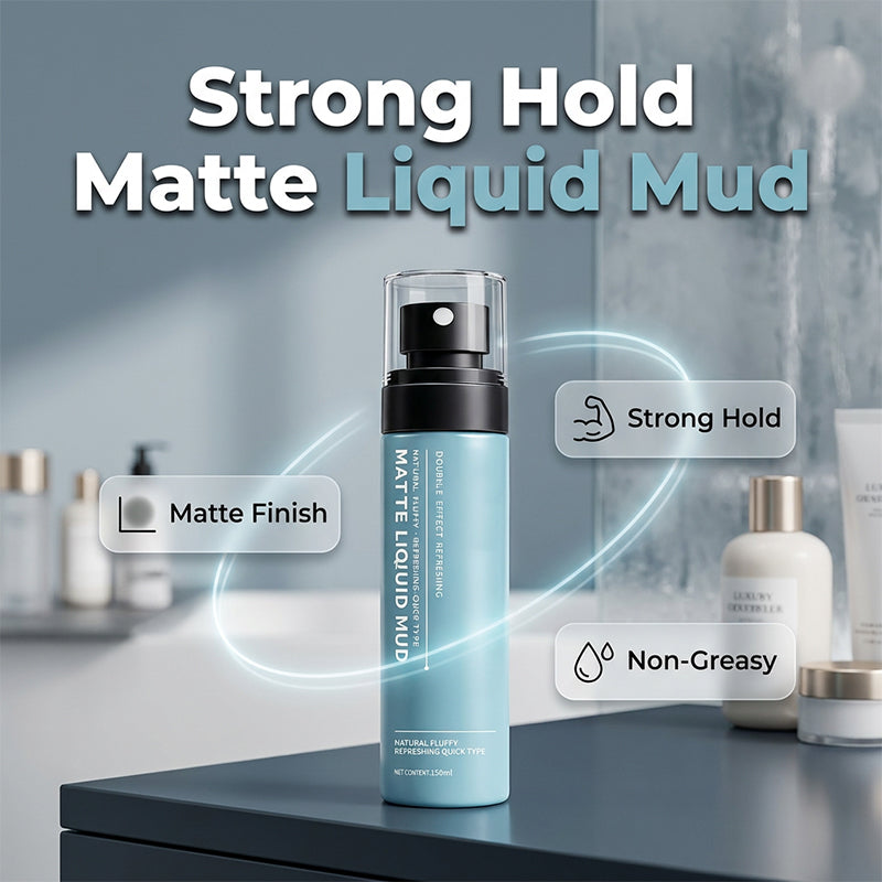 🔥Ostatni dzień ograniczonej czasowo promocji z 50% zniżką!🔥Męski spray do stylizacji włosów Quick-Dry Matte Styling Mud