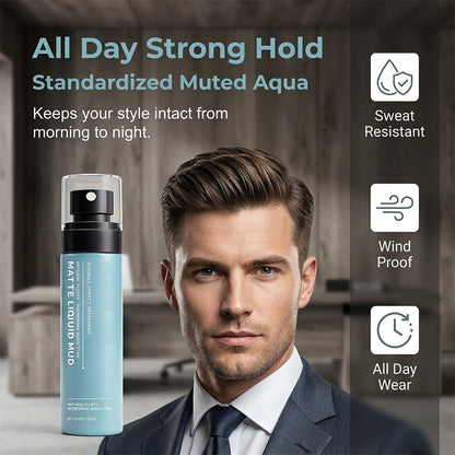 🔥Ostatni dzień ograniczonej czasowo promocji z 50% zniżką!🔥Męski spray do stylizacji włosów Quick-Dry Matte Styling Mud