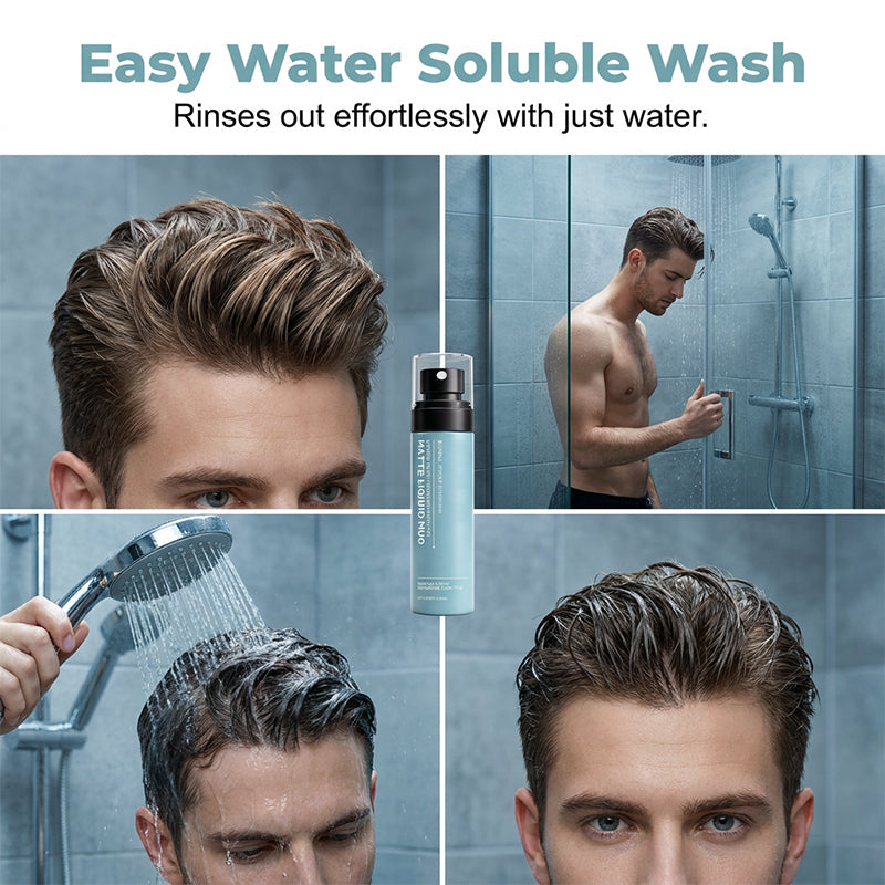 🔥Ostatni dzień ograniczonej czasowo promocji z 50% zniżką!🔥Męski spray do stylizacji włosów Quick-Dry Matte Styling Mud