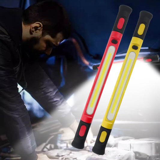 💡 TERAZ 50% ZNIŻKI! 🔧 Lampa robocza LED o mocy 3000 lm z podstawką magnetyczną i haczykiem do zawieszenia – akumulator 5200 mAh – idealna do warsztatu, garażu lub samochodu – niezawodny pomocnik przy każdej naprawie 🔋