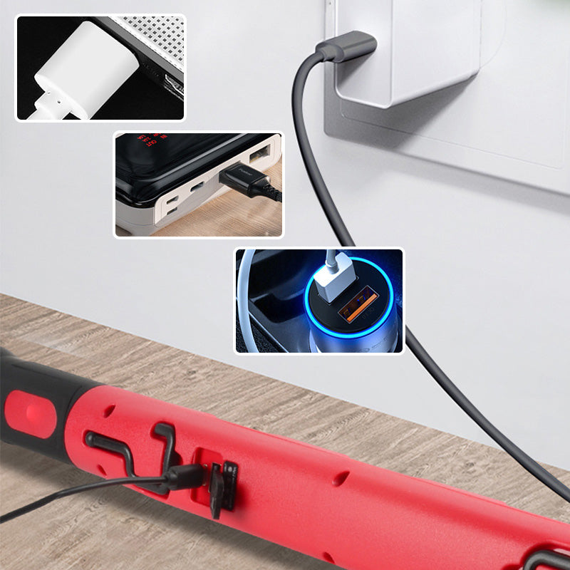 💡 TERAZ 50% ZNIŻKI! 🔧 Lampa robocza LED o mocy 3000 lm z podstawką magnetyczną i haczykiem do zawieszenia – akumulator 5200 mAh – idealna do warsztatu, garażu lub samochodu – niezawodny pomocnik przy każdej naprawie 🔋
