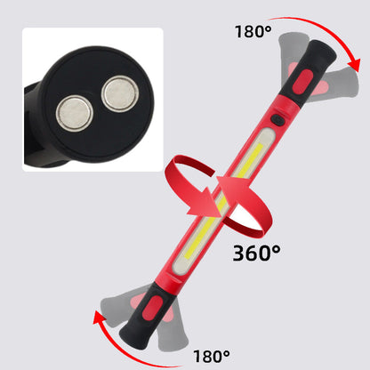💡 TERAZ 50% ZNIŻKI! 🔧 Lampa robocza LED o mocy 3000 lm z podstawką magnetyczną i haczykiem do zawieszenia – akumulator 5200 mAh – idealna do warsztatu, garażu lub samochodu – niezawodny pomocnik przy każdej naprawie 🔋