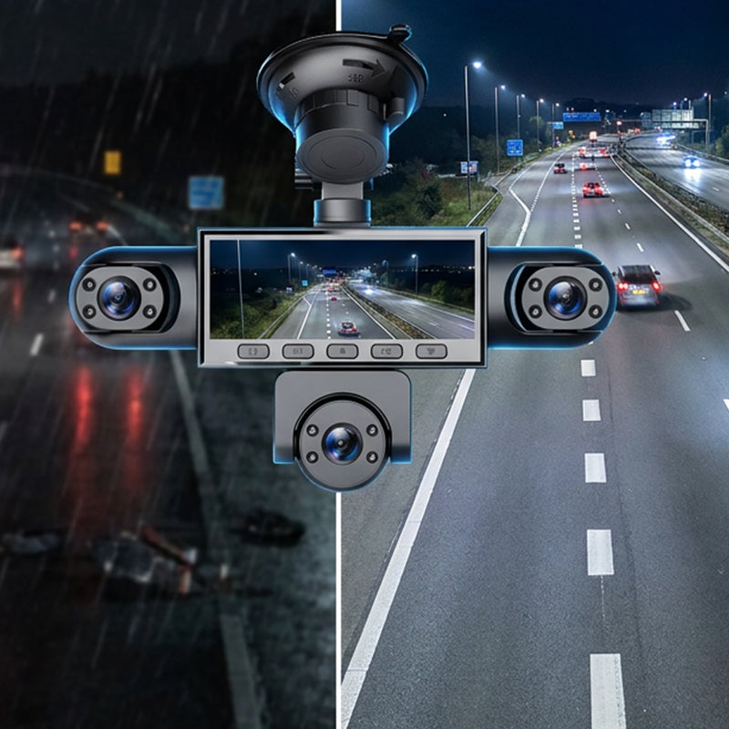 🎉 Wyprzedaż 2026 — Ponad 36 000 sprzedanych sztuk! 🚗 Panoramiczny wideorejestrator z 5 kamerami – pełny widok bez martwych pól 🛡️✨