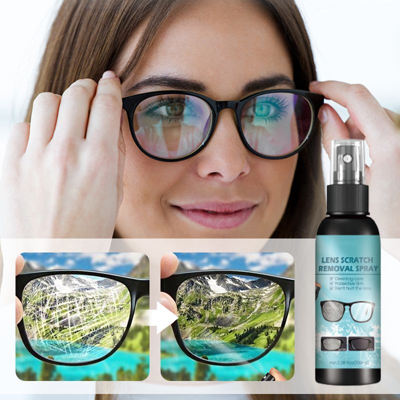 👓 Spray do usuwania rys z soczewek – ✨Jak nowe widzenie