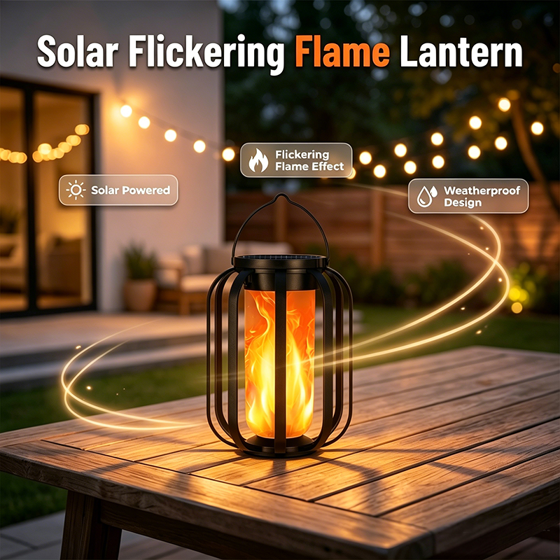🏮 Lampa solarna z efektem płomienia – 50% ZNIŻKI! NOWOŚĆ! OFERTA LIMITOWANA!🌙✨Ładowalna, z uchwytem ze sznurka, tworzy ciepły klimat – idealna do ogrodu, na taras, camping i letnie wieczory. 🔥