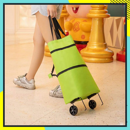 🛒 Składany wózek na zakupy 2w1 – 50% ZNIŻKI! OFERTA LIMITOWANA!💪✨ Lekki, składany i pojemny – Funkcja 2w1: torba + wózek. Łatwy w przenoszeniu i przechowywaniu. Twoje zakupy będą lżejsze! 🛍️