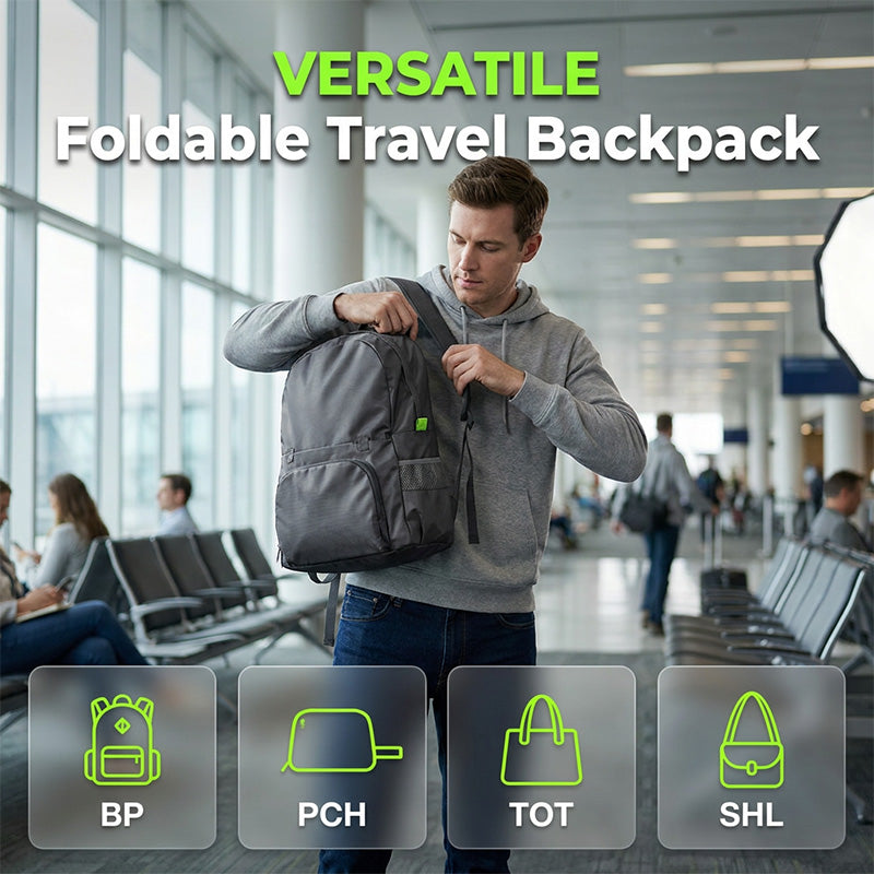 🎒 Zgarnij 50% zniżki już teraz! Składana torba podróżna 3 w 1 – łącząca funkcje plecaka, torebki i torby typu tote – lekka, wodoodporna i idealna w podróży 🧳✨