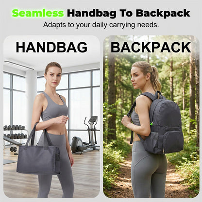 🎒 Zgarnij 50% zniżki już teraz! Składana torba podróżna 3 w 1 – łącząca funkcje plecaka, torebki i torby typu tote – lekka, wodoodporna i idealna w podróży 🧳✨