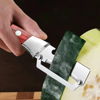🥕 Oferta ograniczona czasowo: 50% taniej! ✨ Wielofunkcyjna obieraczka do warzyw ze stali nierdzewnej – ostra, solidna i wszechstronna 🍳
