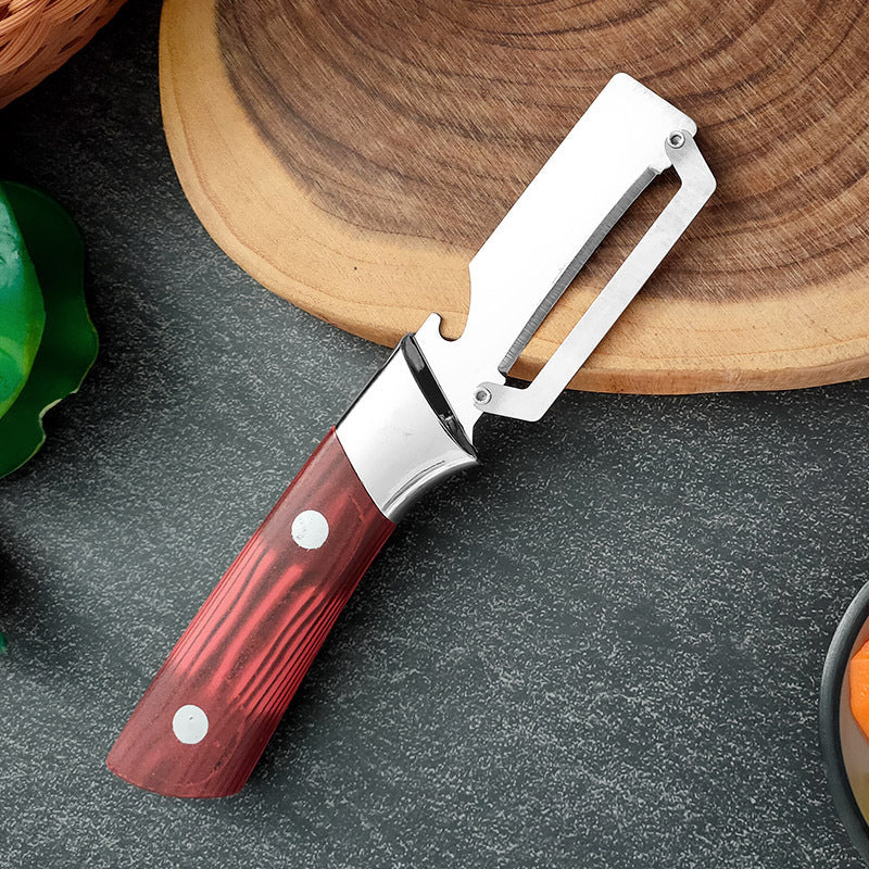 🥕 Oferta ograniczona czasowo: 50% taniej! ✨ Wielofunkcyjna obieraczka do warzyw ze stali nierdzewnej – ostra, solidna i wszechstronna 🍳