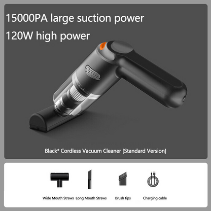 🔋 Bezprzewodowy odkurzacz samochodowy – 50% ZNIŻKI! OFERTA LIMITOWANA! Moc 120W, siła ssania 10000 Pa, HEPA i 3 końcówki – idealny do auta, domu i biura. Szybkie ładowanie, kompaktowy i wydajny. Porządek wszędzie bez kabli! 🚗🏠💨✨