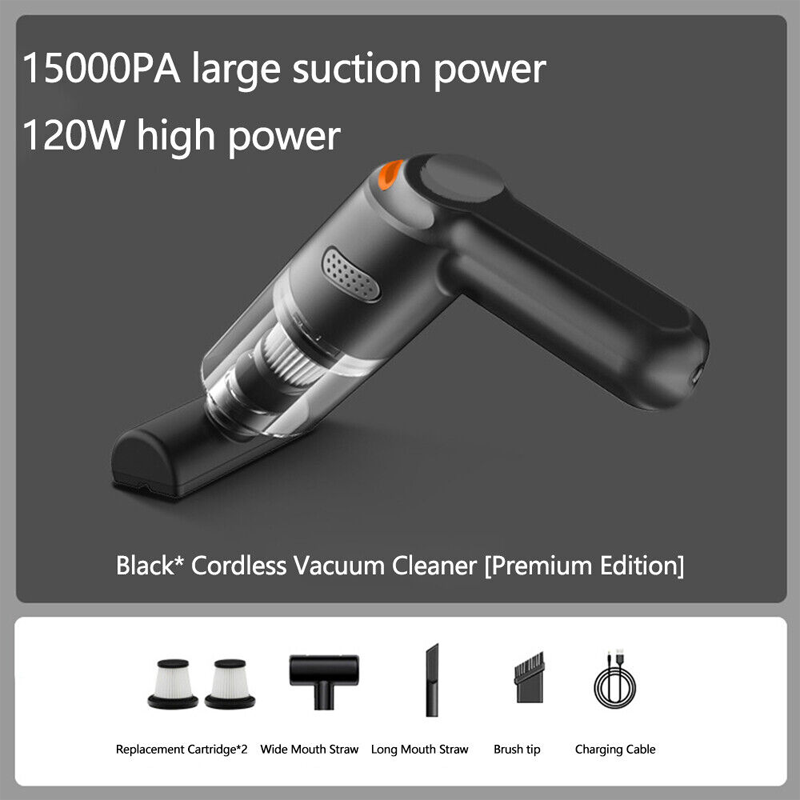 🔋 Bezprzewodowy odkurzacz samochodowy – 50% ZNIŻKI! OFERTA LIMITOWANA! Moc 120W, siła ssania 10000 Pa, HEPA i 3 końcówki – idealny do auta, domu i biura. Szybkie ładowanie, kompaktowy i wydajny. Porządek wszędzie bez kabli! 🚗🏠💨✨