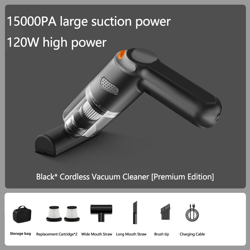 🔋 Bezprzewodowy odkurzacz samochodowy – 50% ZNIŻKI! OFERTA LIMITOWANA! Moc 120W, siła ssania 10000 Pa, HEPA i 3 końcówki – idealny do auta, domu i biura. Szybkie ładowanie, kompaktowy i wydajny. Porządek wszędzie bez kabli! 🚗🏠💨✨