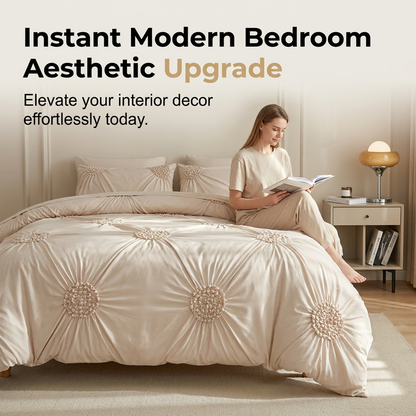 🎉 50% TANIEJ !! 💞 Elegancka Pościel z Zakładkami – Miękka, Stylowa i Stworzona dla Przytulnej Sypialni 🛏️