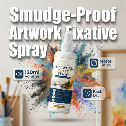 🥳 Wielka wyprzedaż 2026 🥳💞 Sprzedaliśmy już ponad 50 000 sztuk! 🎨🖌️ 50% zniżki! Szybkoschnący spray utrwalający — chroni rysunki wykonane węglem i kredkami przed rozmazywaniem się.