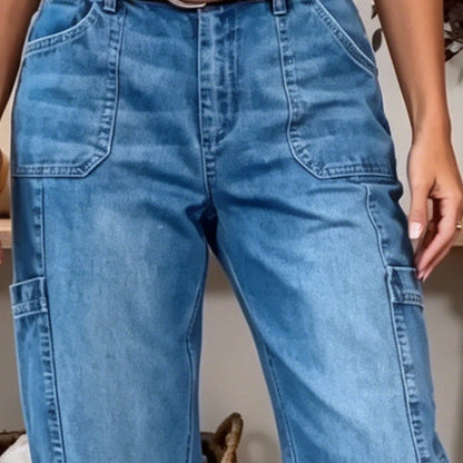 👖 50% RABATT! 🌸 Damskie Casualowe Elastyczne Skrócone Spodnie Jeansowe – Wygodne i wszechstronne – Idealne na co dzień, letnie wyjścia lub elegancję biurową – oddychające i stylowe ✨🌿