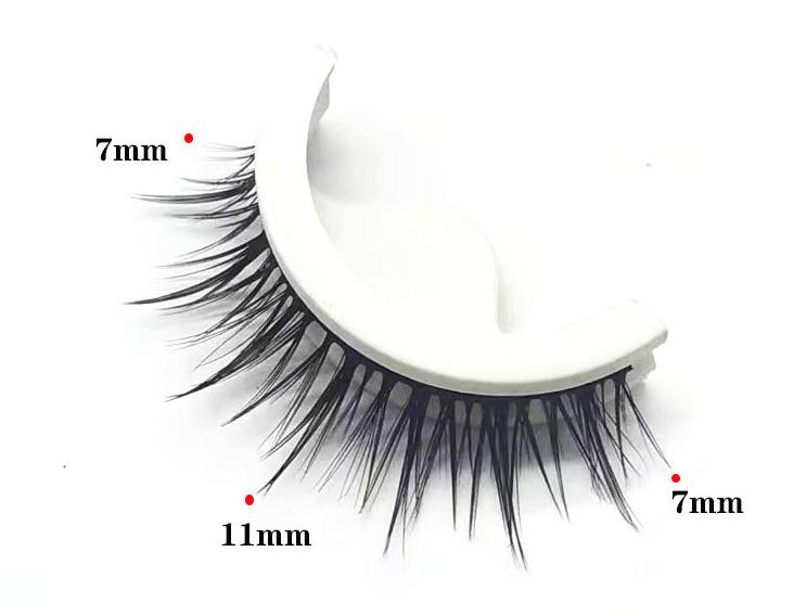 💧 Wodoodporne, samoprzylepne sztuczne rzęsy – trzymają się cały dzień, bez kleju i bez zmartwień! 👁️✨