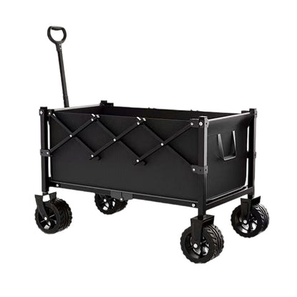 🛒 50% OFF NOW! 🚜 Heavy Duty Collapsible Wagon Cart – All-Terrain Wheels, 130L Capacity, 1-Second Fold – Perfect for Camping, Groceries & Beach ✨