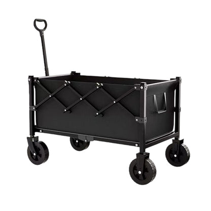 🛒 50% OFF NOW! 🚜 Heavy Duty Collapsible Wagon Cart – All-Terrain Wheels, 130L Capacity, 1-Second Fold – Perfect for Camping, Groceries & Beach ✨