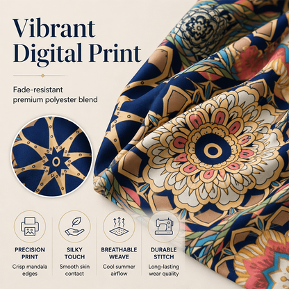 🔥Wyprzedaż na ostatni dzień – 60% taniej!!💝Damska bluzka w stylu boho z dekoltem w serek i wzorem – luźna koszula na lato