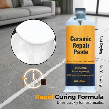 🔥Kup 2, a 3. otrzymasz gratis🎁Dwuskładnikowa pasta do naprawy płytek ceramicznych
