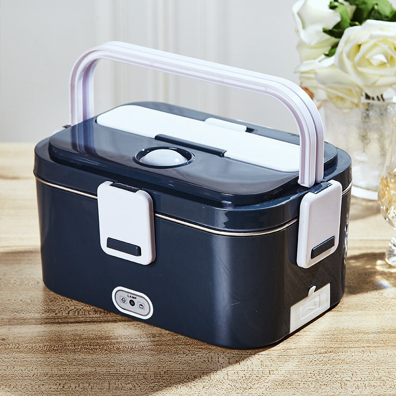🌡️ 50% DE RÉDUCTION ! ♨️ Ensemble Chauffant pour Repas – Inox & Plastique – 1,8L & Poignée Renforcée for Travail & Voyage