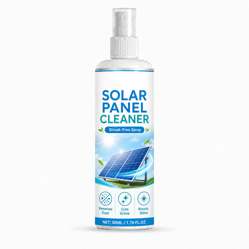 🛒 Teraz 50% taniej! ☀️ Zaawansowany spray do czyszczenia paneli słonecznych – Skutecznie usuwa zabrudzenia i zwiększa uzysk energii – Łatwy w użyciu produkt do stosowania na zewnątrz 💧