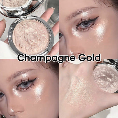 Paleta rozświetlaczy Lion Embossed Shimmer